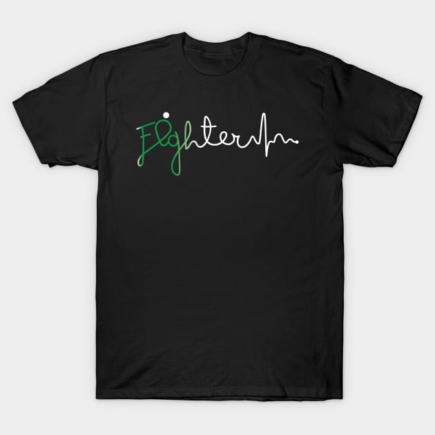 Fighter- Organ Donation Gifts Organ Donation Awareness T-Shirt by AwarenessClub